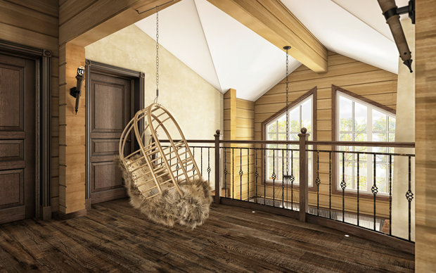 Фото из портфолио Дом в Московской области – фотографии дизайна интерьеров на INMYROOM