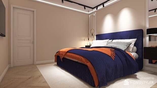 Фото из портфолио Спальня | Томск | 2023 – фотографии дизайна интерьеров на INMYROOM