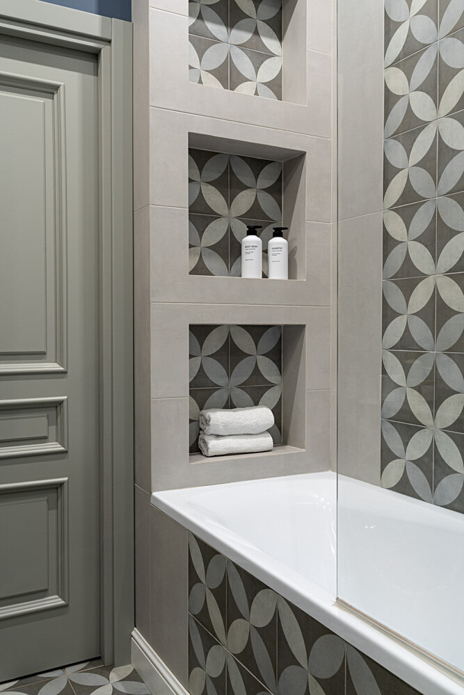 Фотография: Ванная в стиле Современный, Проект недели, Дом и дача, Казань, Кирпичный дом, 4 и больше, Более 90 метров, Альбина Мухаметшина, Albina Muna – фото на INMYROOM