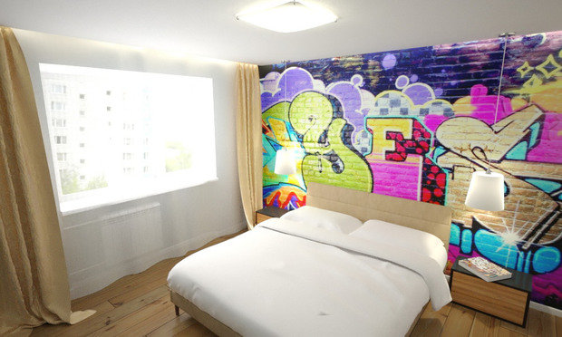 Фотография: Спальня в стиле Лофт – фото на INMYROOM