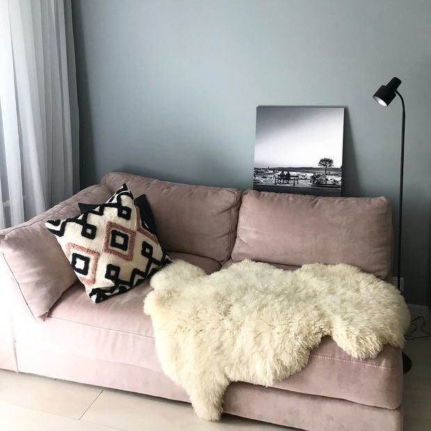 Фотография: Гостиная в стиле Современный, Квартира, Проект недели, Панельный дом, 1 комната, 40-60 метров, Сбербанк, Некрасовка – фото на INMYROOM