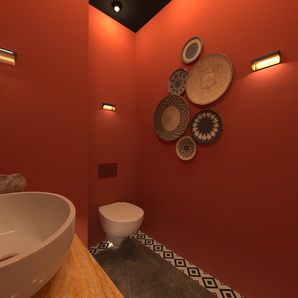 Фото из портфолио Туалетная комната_кофейня в Москве – фотографии дизайна интерьеров на INMYROOM Фото из портфолио Туалетная комната_кофейня в Москве – фотографии дизайна интерьеров на INMYROOM