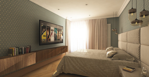 Фото из портфолио Тепло бежевых оттенков – фотографии дизайна интерьеров на INMYROOM