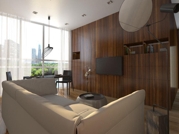 Фото из портфолио Квартира в жк "Линкор", 70м2 – фотографии дизайна интерьеров на INMYROOM