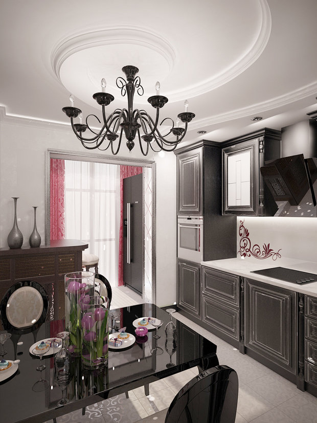 Фото из портфолио Мулен Руж – фотографии дизайна интерьеров на INMYROOM