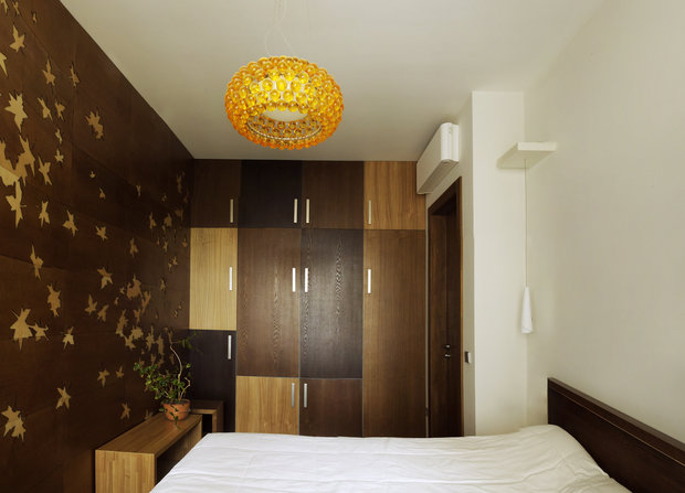 Фотография: Спальня в стиле Современный, Эклектика, Квартира, Calligaris, Дома и квартиры – фото на INMYROOM