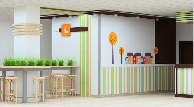 Фото из портфолио Городское кафе в подмосковье – фотографии дизайна интерьеров на INMYROOM