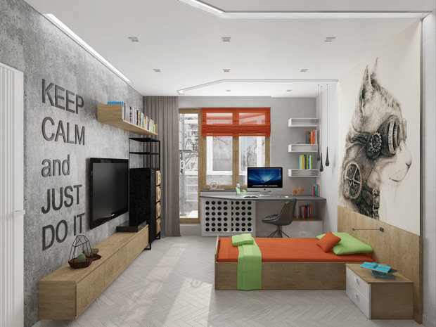 Фотография: Детская в стиле Лофт – фото на INMYROOM