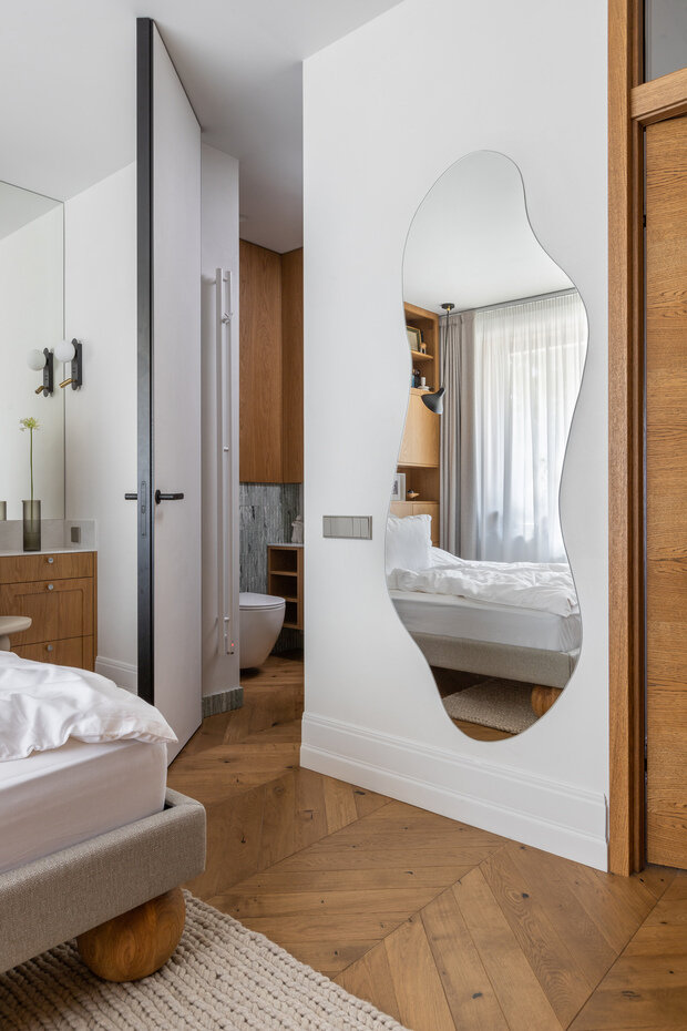 Фотография: Спальня в стиле Современный, Дом, Проект дня, Дом и дача, Беларусь, 4 и больше, Более 90 метров, эклектика с элементами современного и винтажного стилей, Гродно, Юлия Страпко – фото на INMYROOM