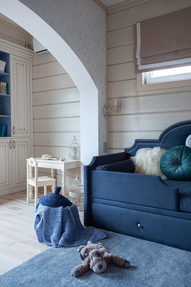 Фотография: Детская в стиле Прованс и Кантри, Дом, Проект недели, Дом и дача, Ленинградская область, 4 и больше, Более 90 метров, Олеся Тищенко – фото на INMYROOM