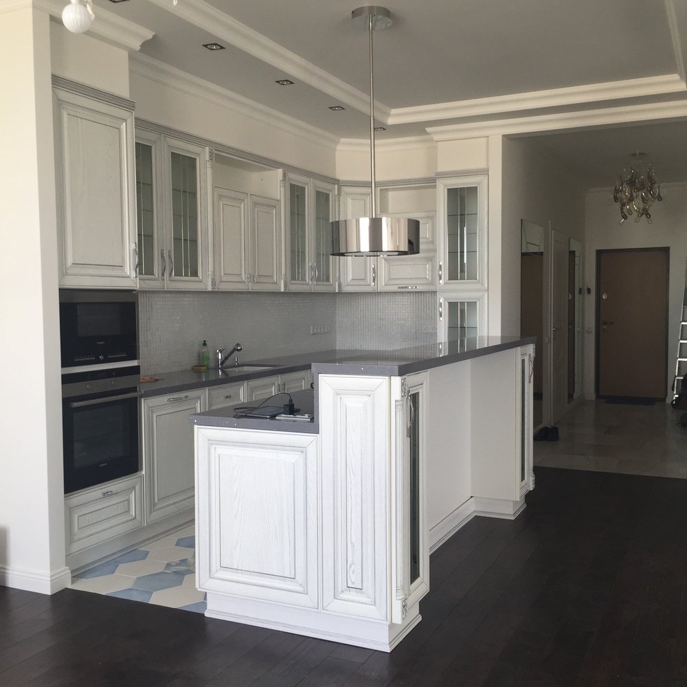 Фото из портфолио Ремонт квартиры 120м2 в ЖК Авеню 77 – фотографии дизайна интерьеров на INMYROOM Фото из портфолио Ремонт квартиры 120м2 в ЖК Авеню 77 – фотографии дизайна интерьеров на INMYROOM