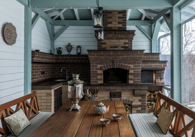 Фотография: Терраса в стиле Прованс и Кантри, Современный, Эклектика, Дом, Проект дня, Дом и дача, Московская область, 3 комнаты, Более 90 метров, Индивидуальный проект, Винтажный, Ольга Айсина – фото на INMYROOM