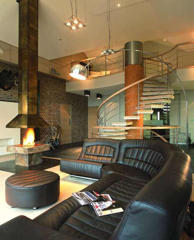 Фото из портфолио Дизайн интерьера загородного дома – фотографии дизайна интерьеров на INMYROOM