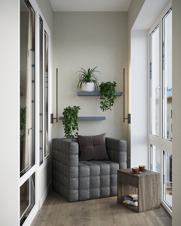 Фото из портфолио Геометрия | ЖК Первомайская 60 – фотографии дизайна интерьеров на INMYROOM