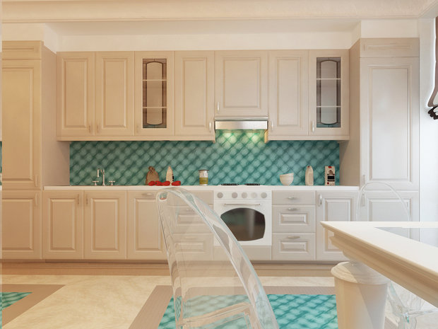 Фото из портфолио кухня,гостиная и столовая в одном флаконе – фотографии дизайна интерьеров на INMYROOM