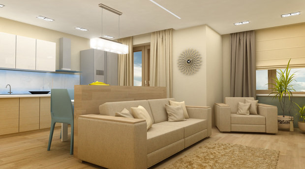 Фото из портфолио Гостиная в современном стиле – фотографии дизайна интерьеров на INMYROOM