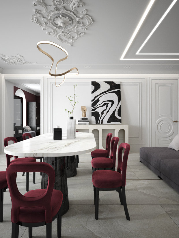 Фото из портфолио Особняк во Франции – фотографии дизайна интерьеров на INMYROOM