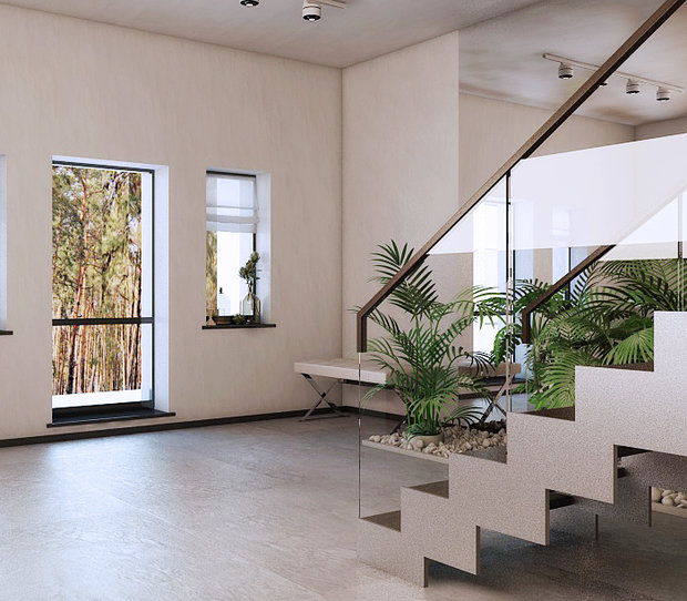 Фото из портфолио Современный дизайн в элитном коттеджном городке – фотографии дизайна интерьеров на INMYROOM