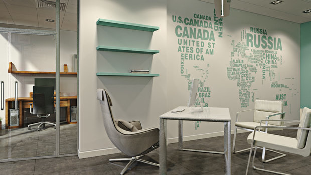 Фото из портфолио Офис туристического агентства в Краснодаре – фотографии дизайна интерьеров на INMYROOM