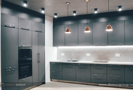 Кухня для молодой пары в стиле Loft