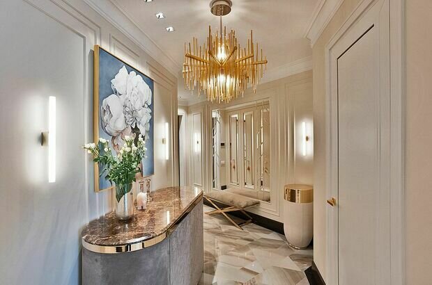 Фото из портфолио Ремонт квартиры в стиле ар-деко в ЖК Долина Сетунь – фотографии дизайна интерьеров на INMYROOM