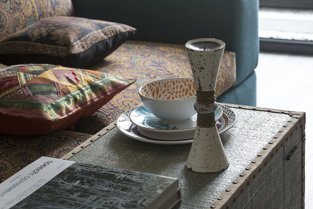 Фотография: Декор в стиле Эклектика, Современный, Квартира, Студия, Проект дня, Москва, Дарья Назаренко, Евгений Кулибаба, Сталинка, 40-60 метров – фото на INMYROOM