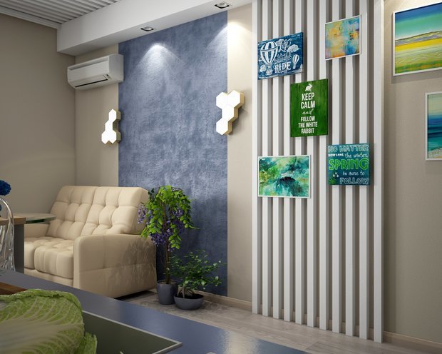 Фото из портфолио Бетонные стены – фотографии дизайна интерьеров на INMYROOM