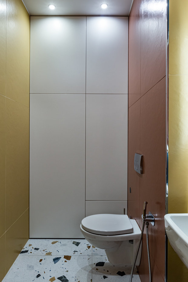 Фотография: Ванная в стиле Современный, Квартира, Проект недели, Санкт-Петербург, 3 комнаты, Более 90 метров, Жанна Бунгова – фото на INMYROOM