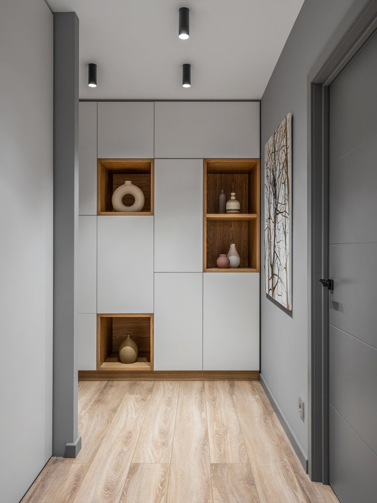 Фотография: Прихожая в стиле Современный, Квартира, Проект недели, Москва, Евгения Матвеенко, FlatsDesign, 3 комнаты, Более 90 метров – фото на INMYROOM Фотография: Прихожая в стиле Современный, Квартира, Проект недели, Москва, Евгения Матвеенко, FlatsDesign, 3 комнаты, Более 90 метров – фото на INMYROOM