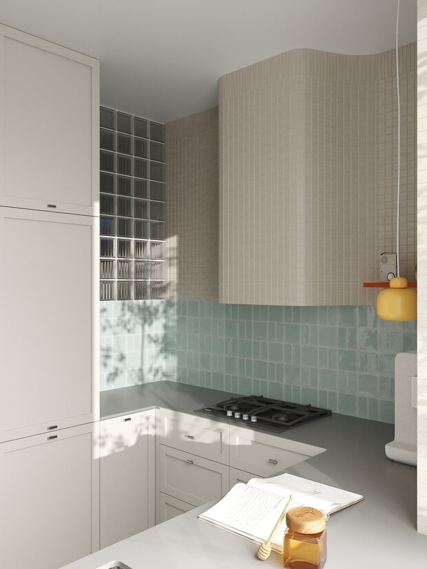 Фотография: Кухня и столовая в стиле Скандинавский, Современный, Квартира, Проект недели, Москва, 4 и больше, Более 90 метров, DSGN HUB, Винтажный – фото на INMYROOM