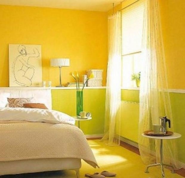 Фотография: Спальня в стиле Современный, Квартира, Цвет в интерьере, Дома и квартиры – фото на INMYROOM