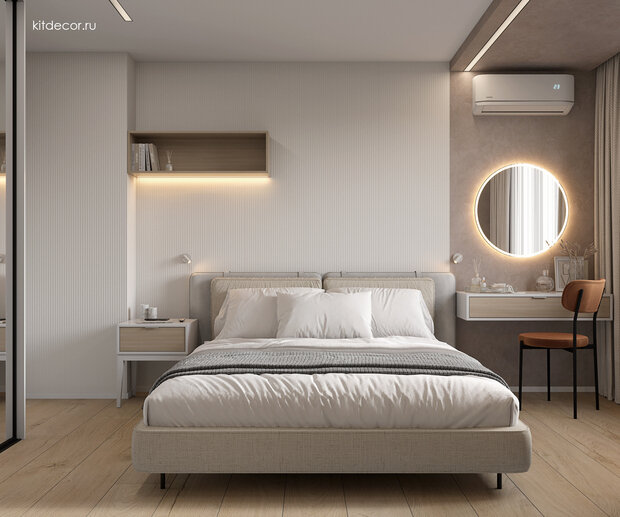 Фото из портфолио Коралловые акценты – фотографии дизайна интерьеров на INMYROOM