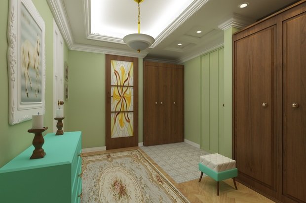 Фото из портфолио Квартира в английском стиле  – фотографии дизайна интерьеров на INMYROOM