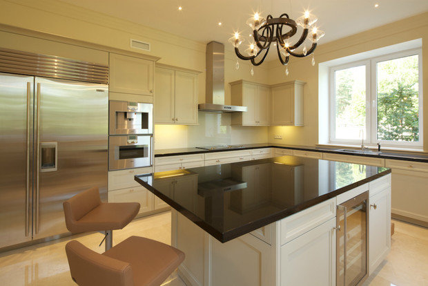 Фото из портфолио Кухня. Загородный дом. Подмосковье – фотографии дизайна интерьеров на INMYROOM