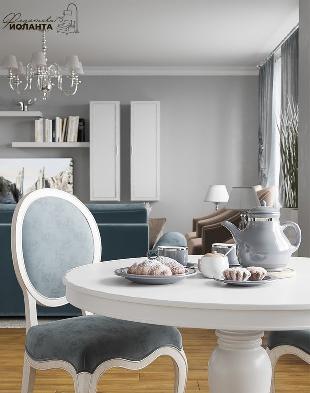Фото из портфолио Нижневартовск проект гостиной – фотографии дизайна интерьеров на INMYROOM