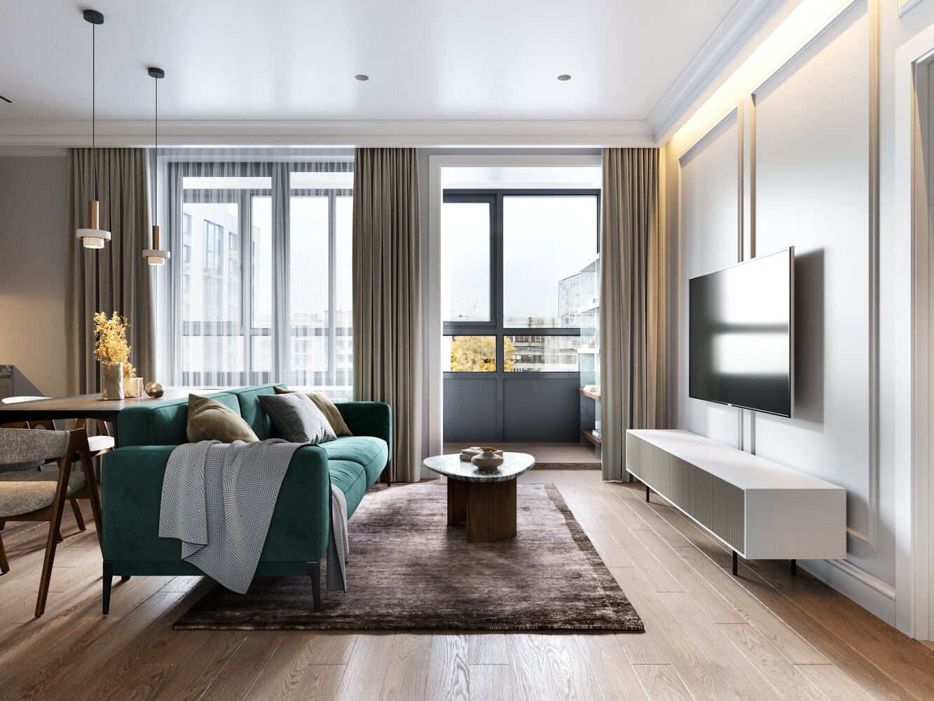 Фотография: Гостиная в стиле Современный, Квартира, Проект недели, Санкт-Петербург, 4 и больше, Более 90 метров, Олег Минц, MINTS INTERIORS – фото на INMYROOM Фотография: Гостиная в стиле Современный, Квартира, Проект недели, Санкт-Петербург, 4 и больше, Более 90 метров, Олег Минц, MINTS INTERIORS – фото на INMYROOM