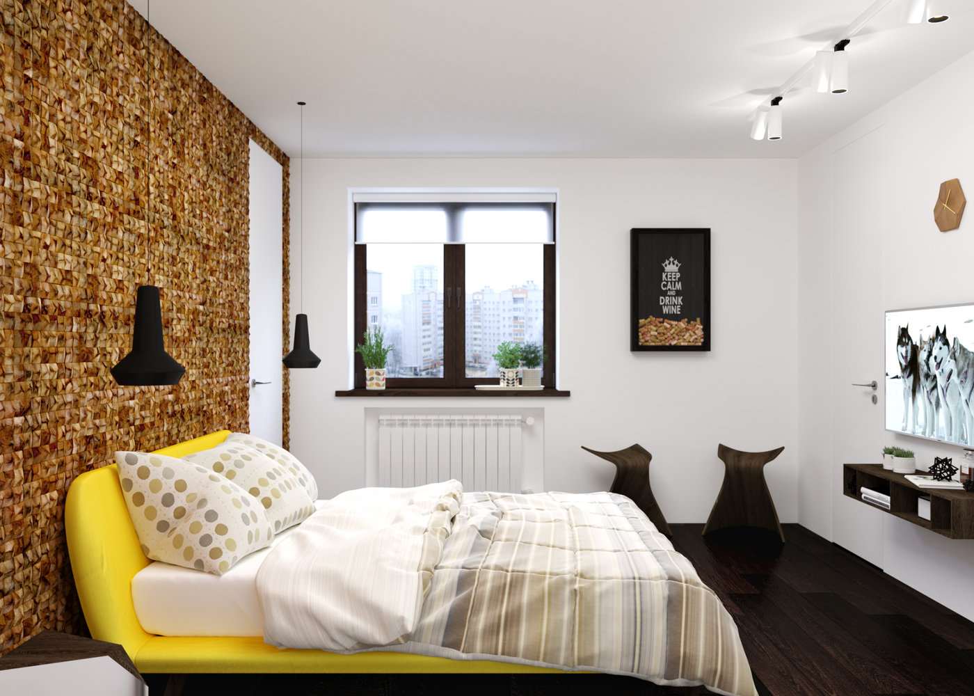 Фото из портфолио Минималистичная квартира с элементами лофта – фотографии дизайна интерьеров на INMYROOM Фото из портфолио Минималистичная квартира с элементами лофта – фотографии дизайна интерьеров на INMYROOM