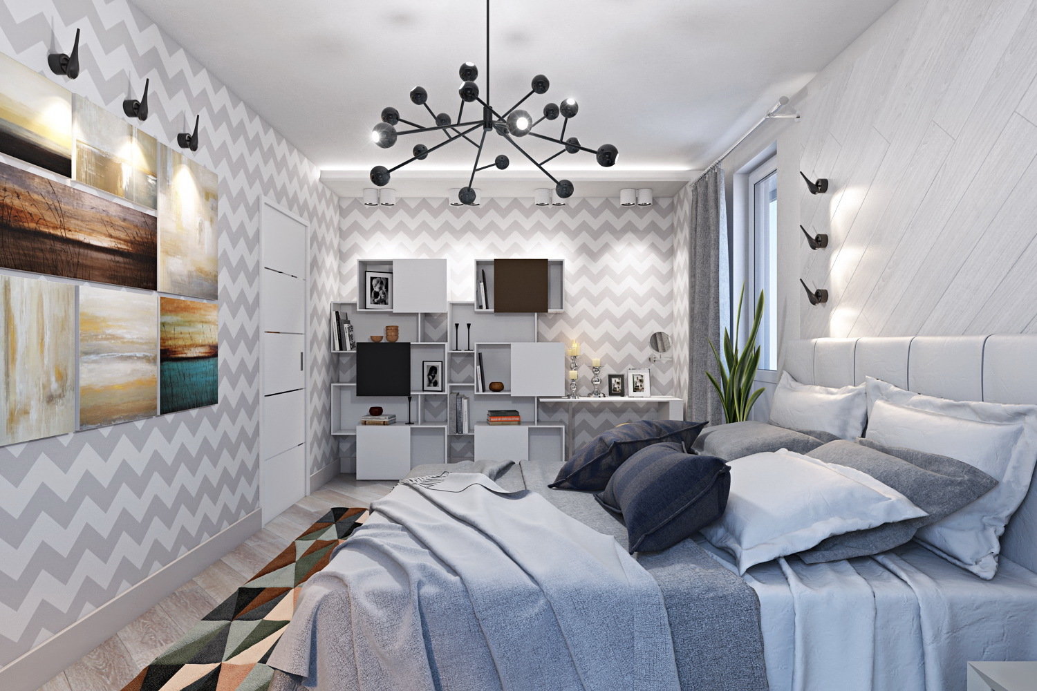 Фото из портфолио Квартира «Вдохновение», 101 кв.м. – фотографии дизайна интерьеров на INMYROOM Фото из портфолио Квартира «Вдохновение», 101 кв.м. – фотографии дизайна интерьеров на INMYROOM