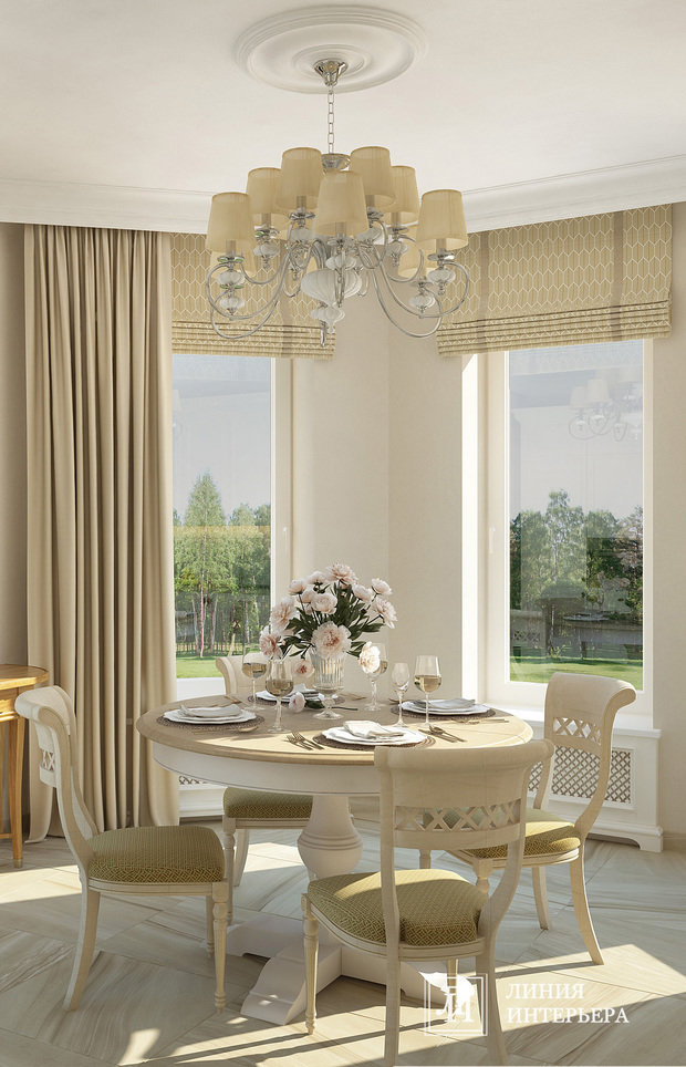Фото из портфолио Дизайн дома классика – фотографии дизайна интерьеров на INMYROOM