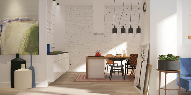 Фотография: Кухня и столовая в стиле Лофт, Скандинавский, Современный, Эклектика, Декор интерьера, Квартира, Дома и квартиры, Проект недели – фото на INMYROOM