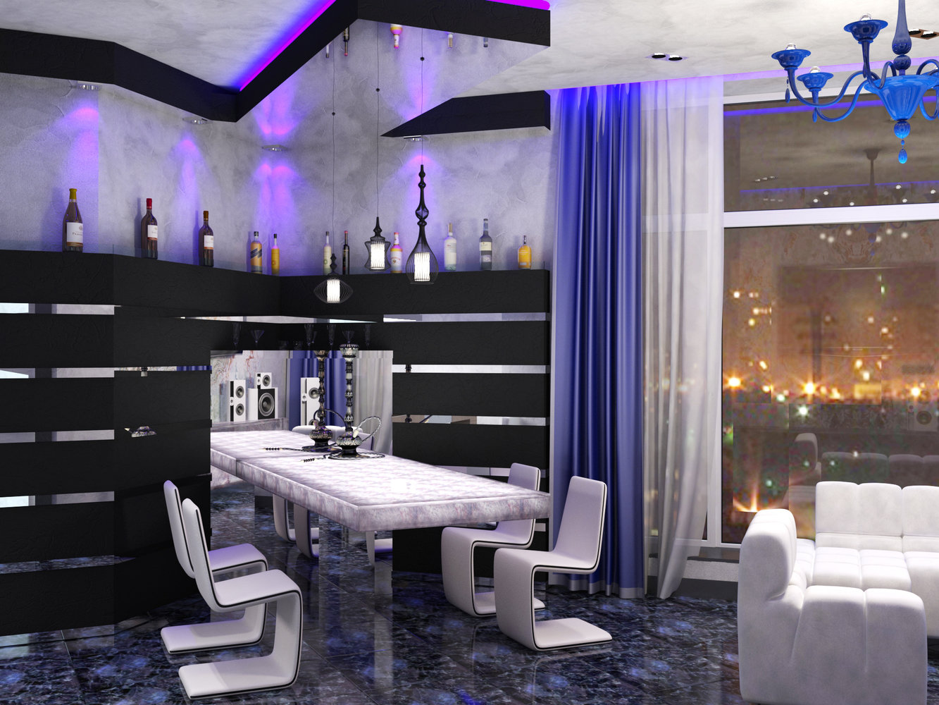 Фото из портфолио Концепт-идея интерьеров пентхауса – фотографии дизайна интерьеров на INMYROOM Фото из портфолио Концепт-идея интерьеров пентхауса – фотографии дизайна интерьеров на INMYROOM