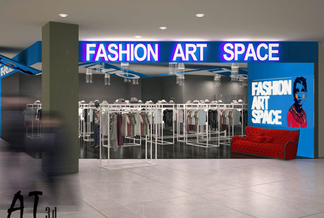 Визуализация Fashion Art Space