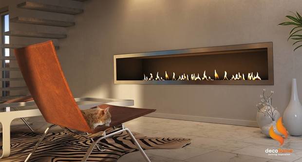 Фото из портфолио Автоматические встраиваемые биокамины Decoflame – фотографии дизайна интерьеров на INMYROOM