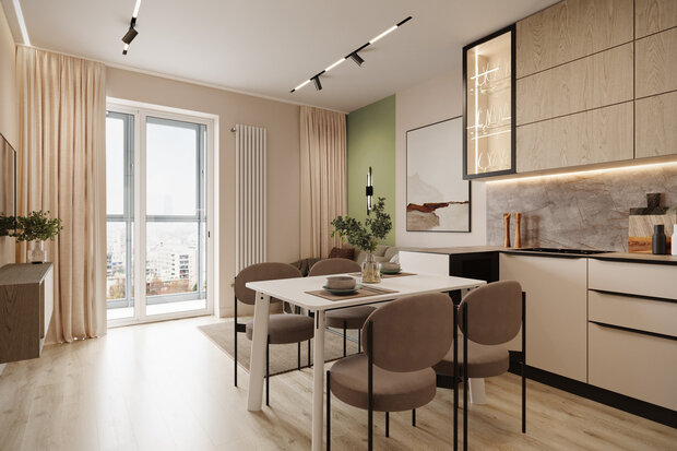 Фото из портфолио ЖК Союзный – фотографии дизайна интерьеров на INMYROOM