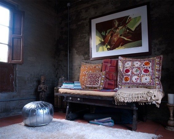 Фотография: Мебель и свет в стиле Восточный, Дом, Дома и квартиры – фото на INMYROOM