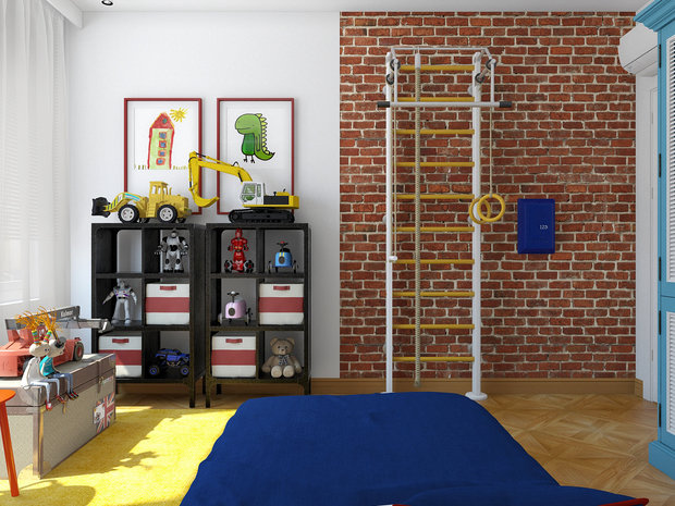 Фотография: Детская в стиле Лофт, Квартира, Дома и квартиры – фото на INMYROOM