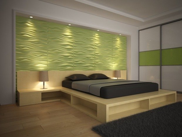 Фото из портфолио 3D гипсовые панели – фотографии дизайна интерьеров на InMyRoom.ru