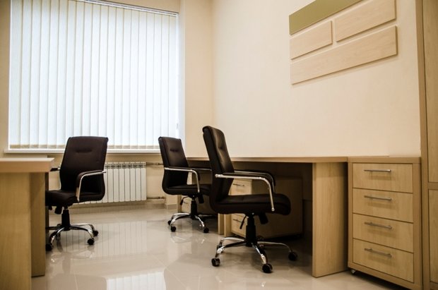 Фото из портфолио Готова 3-я очередь офиса компании – фотографии дизайна интерьеров на INMYROOM