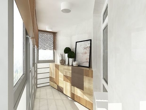 Фото из портфолио Квартира на 23-м этаже – фотографии дизайна интерьеров на INMYROOM