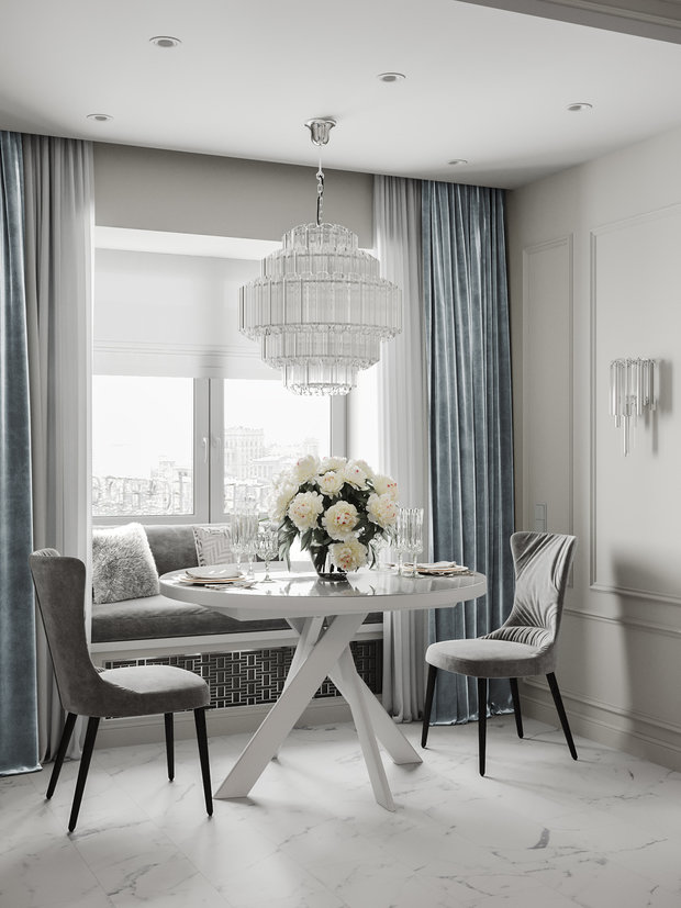 Фото из портфолио Трехкомнатная квартира студия – фотографии дизайна интерьеров на INMYROOM